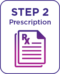 Step 2 the Prescription icon